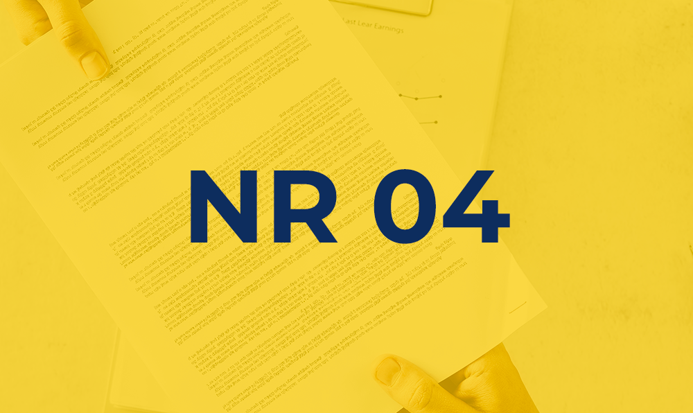 NR 04. Serviços Especializados em Engenharia de Segurança e em Medicina do Trabalho