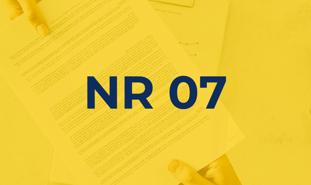 NR 07. Programa de Controle Médico de Saúde Ocupacional